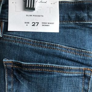 LOFT High Waisted Jeans